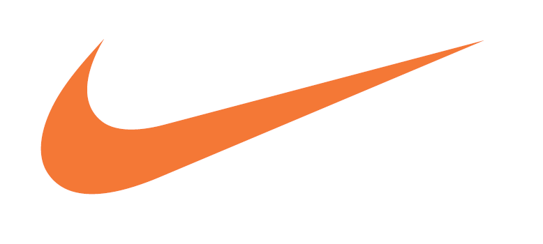 orange nike swoosh